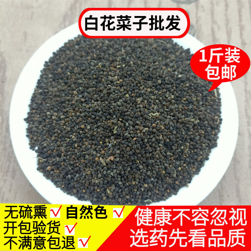 白花菜子 白花菜籽中药材500克包邮 正品臭花菜子中草药店铺大全