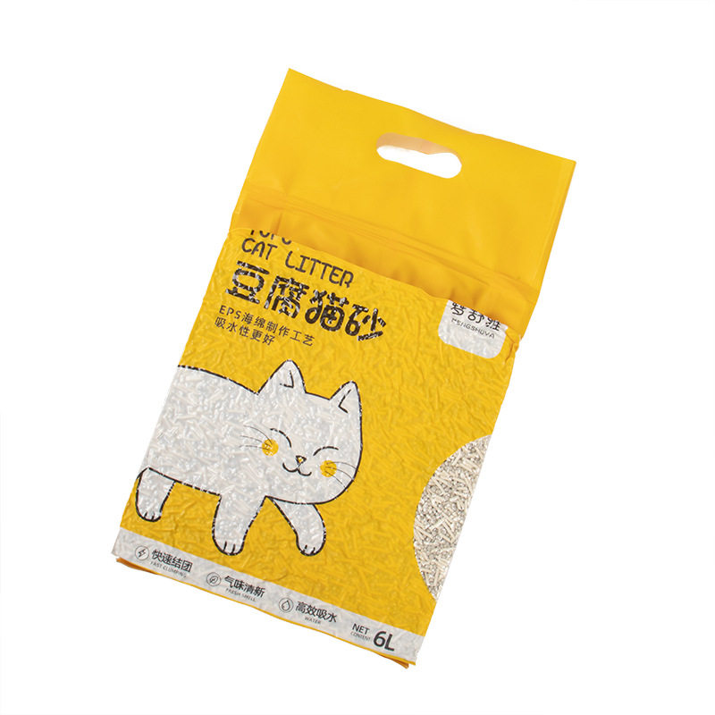 纯豆腐猫新包装膨润土猫砂奶香绿猫砂