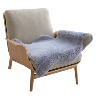 小沙羊剪绒短毛皮毛一体纯羊毛沙发垫羊毛地毯飘窗垫客厅卧室椅垫