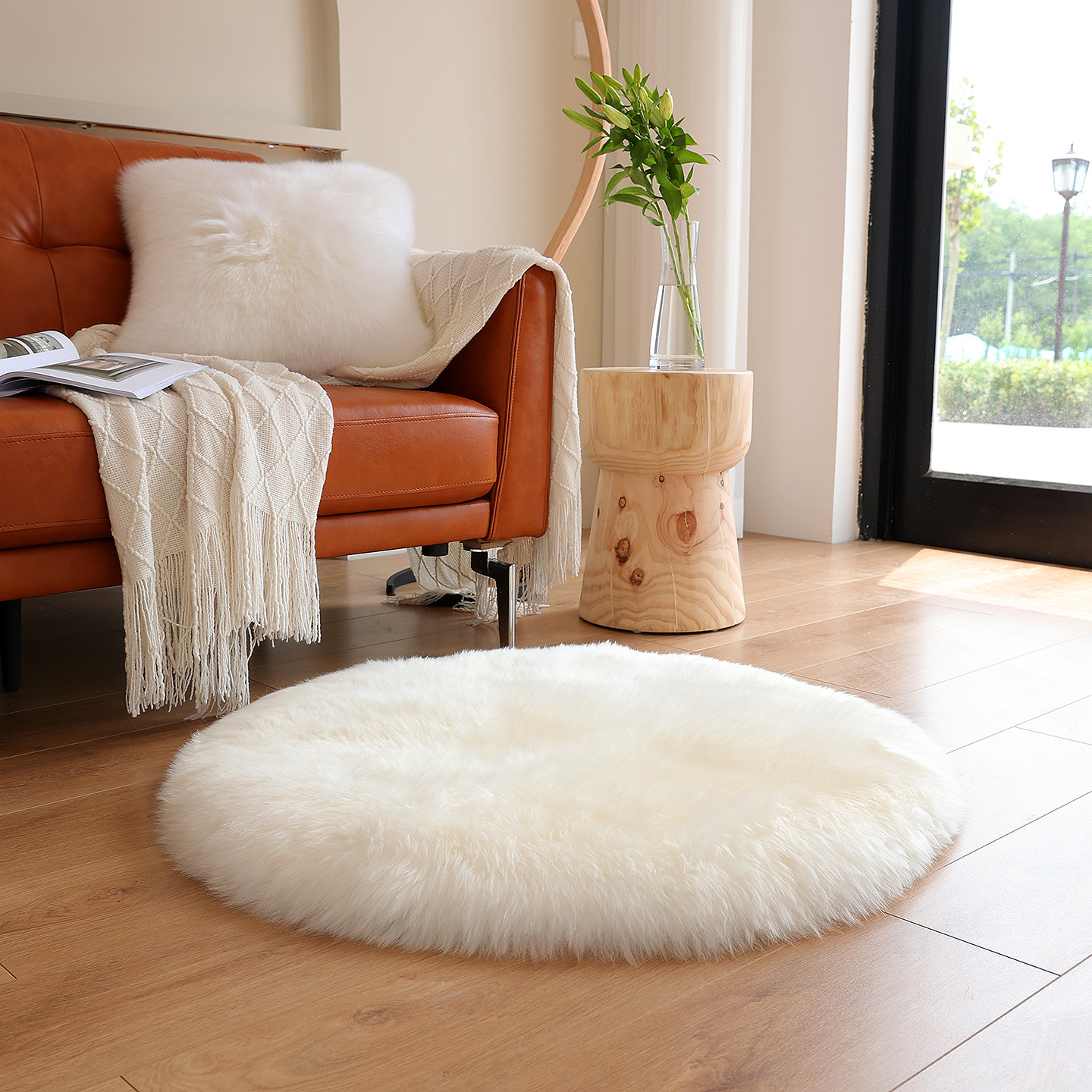 小沙澳洲纯羊毛地毯羊毛沙发垫羊毛圆形地毯客厅卧室椅垫圆垫地毯,居家布艺,地毯,淘宝优惠券,粉丝福利购,淘宝优惠卷