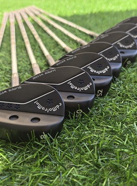 Como como高尔夫球杆樱花限量版男士挖起杆切杆沙坑杆雕刻