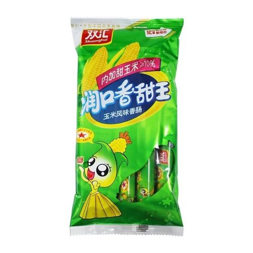双汇润口香甜王240g甜玉米味泡面搭档王中王火腿肠香肠整箱批发