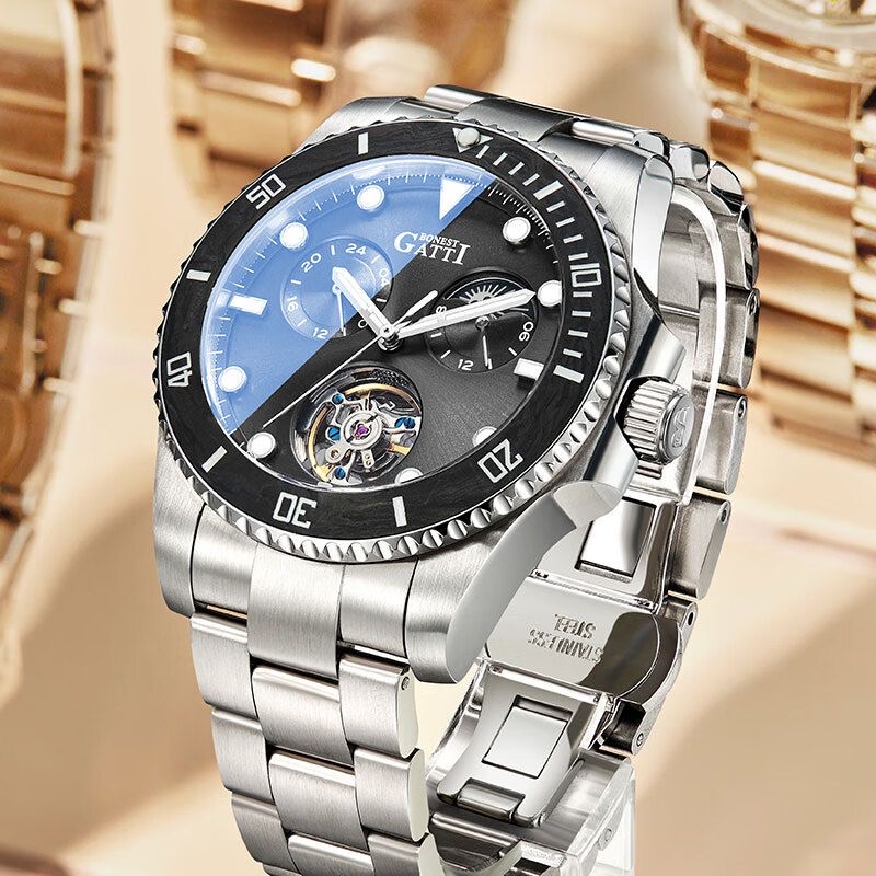 布加迪商务全自动机械表官方正品