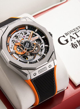 德国布加迪限量版名正品牌全自动机械男表潮流运动手表男款十大