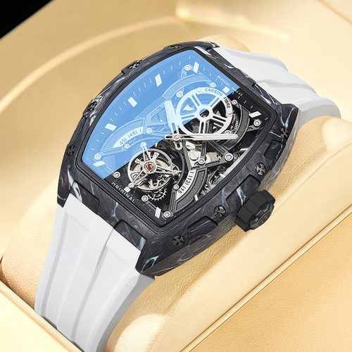 布加迪陀飞轮全自动机械手表男士