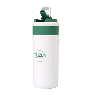 吸管杯女生高颜值新款2024316不锈钢保温杯冬季大容量水杯带茶隔