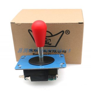 宝联大八向摇杆仿三和格斗方挡手制街机拳皇游戏机配件美式椭圆球