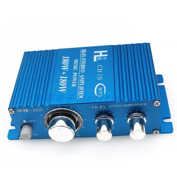 大型游戏机配件模拟机车机车载拍拍乐环游电脑180W功放音量放大器