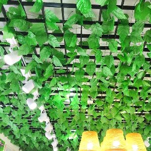 假花藤条葡萄叶装饰藤蔓管道缠绕绿植吊顶树叶塑料爬山虎绿叶包邮