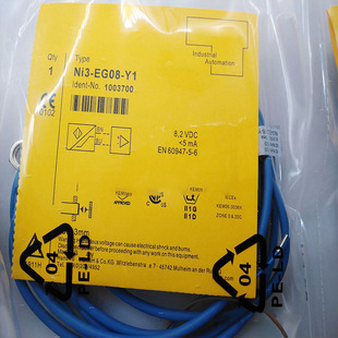 正品 传感器接近开关 TURCK图尔克NI3 Y1电感式 假一罚十 EG08K 原装