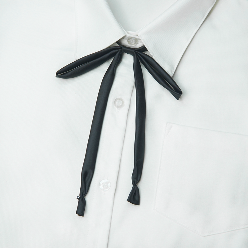 【刺篇】 jk制服正版基础款百搭纯色黑色深蓝色免打领绳领结