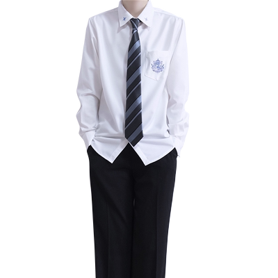 刺篇DK制服日系学院风长袖衬衫男