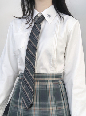 【刺篇原创】冰与星樱池高 JK/DK制服正版男女款日系长袖刺绣衬衫