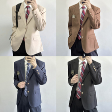 【刺篇】DK制服正版日系学生原创西服外套西装衬衫西裤毕业套装男