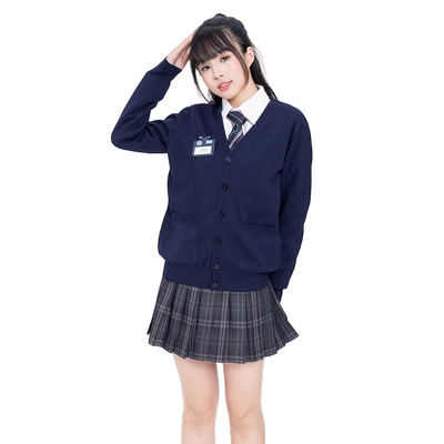 刺篇jk制服纯色基础款毛衣针织衫