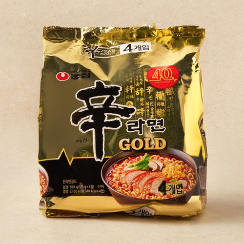 农心辛拉面40周年版GOLD速食拉面