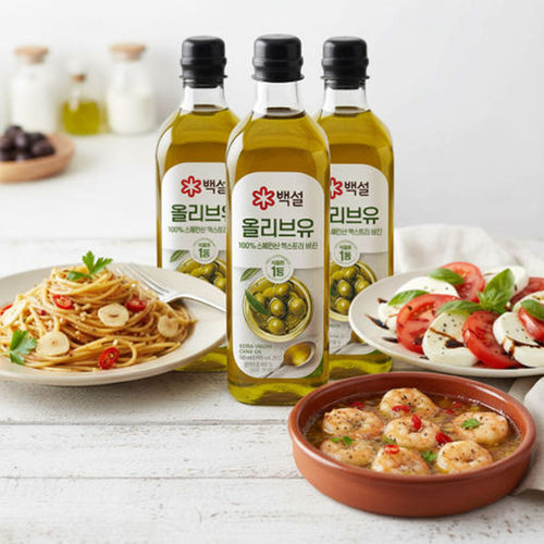 韩国进口白雪初榨橄榄油900ml