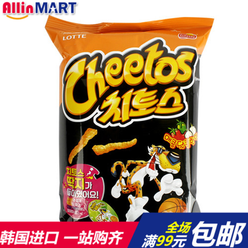 82g零食品乐天cheetos托斯