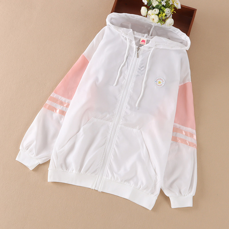 소녀의 태양 보호 의류 여름 얇은 어린이 피부 의류 얼음 실크 통기성 재킷 중대형 어린이와 소녀 에어컨 태양 보호 의류