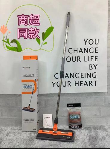 洁仕宝卫派夹布平板拖把新款家用一净夹板抹布毛巾拖布静电木地板