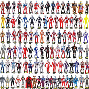 小号儿童生日蛋糕摆件软胶模型玩具迪迦格罗布捷德赛罗贝利亚人偶