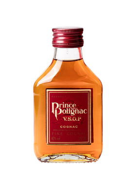 百利来Polignac法国进口洋酒VSOP干邑白兰地100ml小酒版