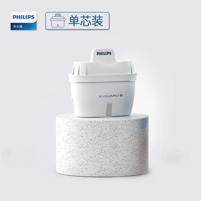 飞利浦净水壶滤芯滤水壶换芯净水器去水垢专家版滤芯AWP210/2814