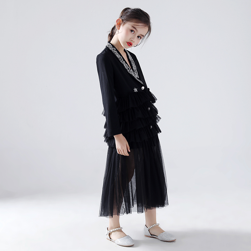 模特儿童礼服夏曼古丽时尚