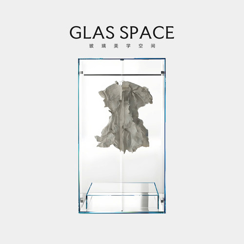 GLAS衣柜超白钢化玻璃艺术展示柜