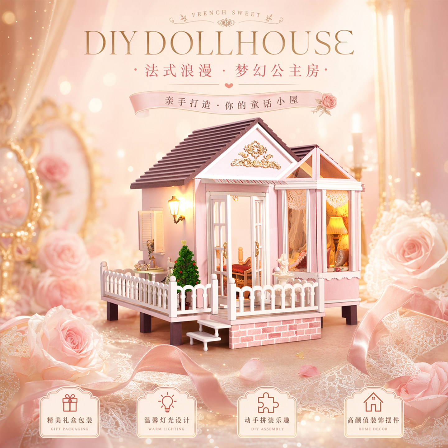 智趣屋DIY小屋甜蜜约定法