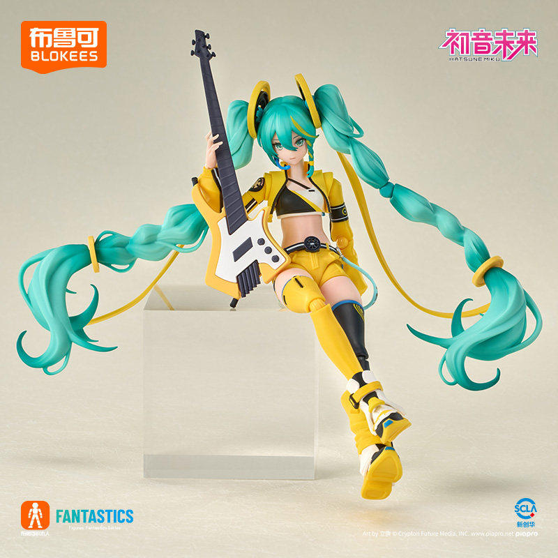 新款布鲁可积木人初音未