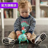 智库顽皮小鹿婴幼儿感统训练玩偶爬行益智摇铃0-1岁玩具Fatbrain