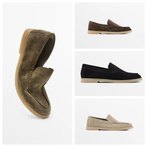 MD女通勤一脚蹬平底乐福鞋