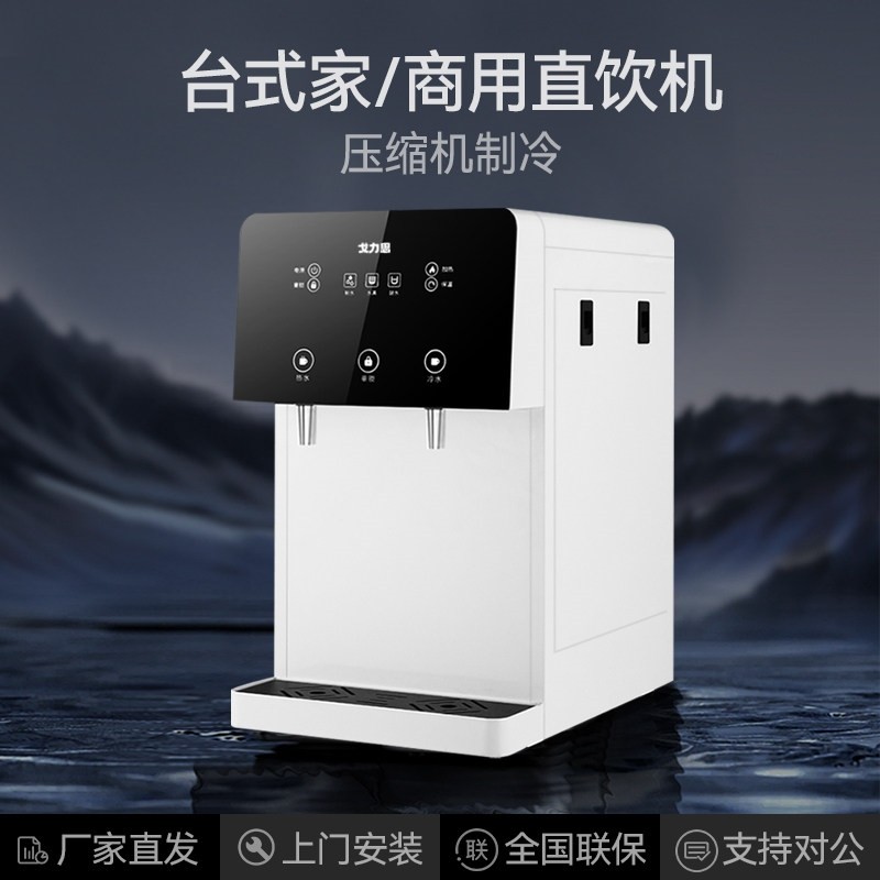 戈力思台式家用净饮加热一体商用机公司饮水机过滤净化开水器直饮
