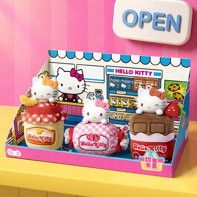 马克图布HelloKitty便利店毛绒香薰挂件盲盒可爱生日礼物女三丽鸥图片