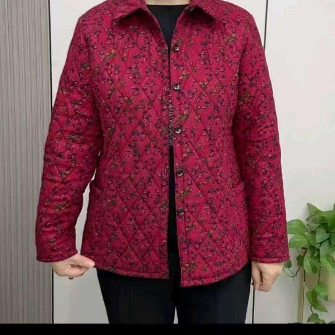 2026秋冬新款薄款棉服翻