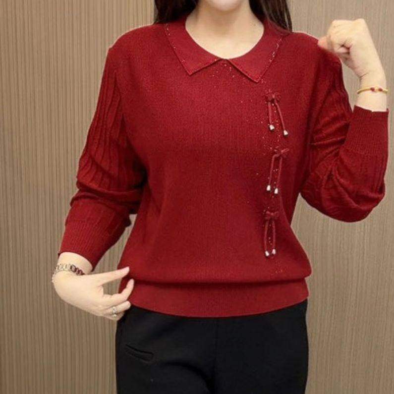 新款时尚秋冬长袖百搭针织衫洋气针织打底上衣,女装/女士精品,常规大码外套,淘宝优惠券,粉丝福利购,淘宝优惠卷