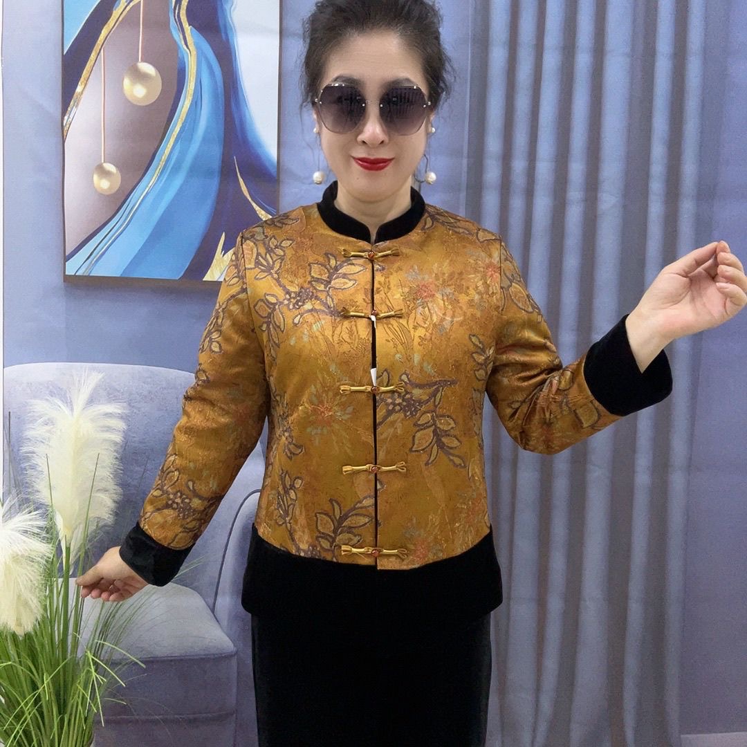 新中式风盘扣外套女2025