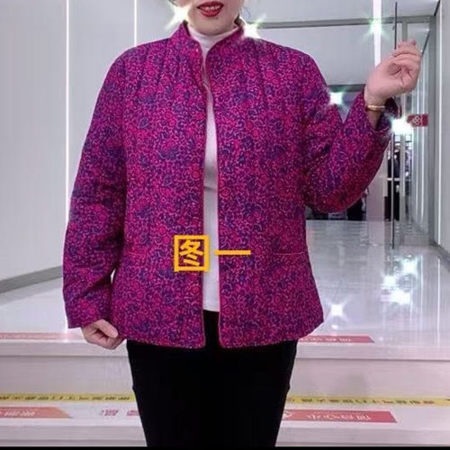 老年人小棉袄奶奶冬装棉