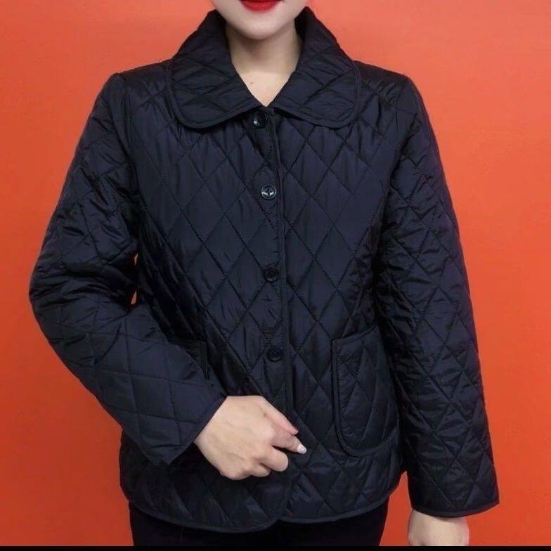 中老年妈妈春秋外套棉服