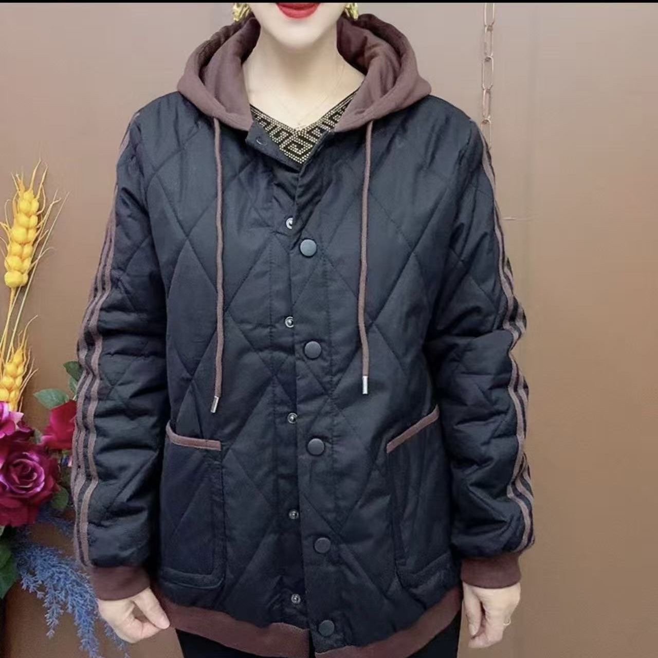 妈妈中老年秋冬新款气质