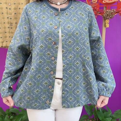 中老年女士妈妈秋季薄款
