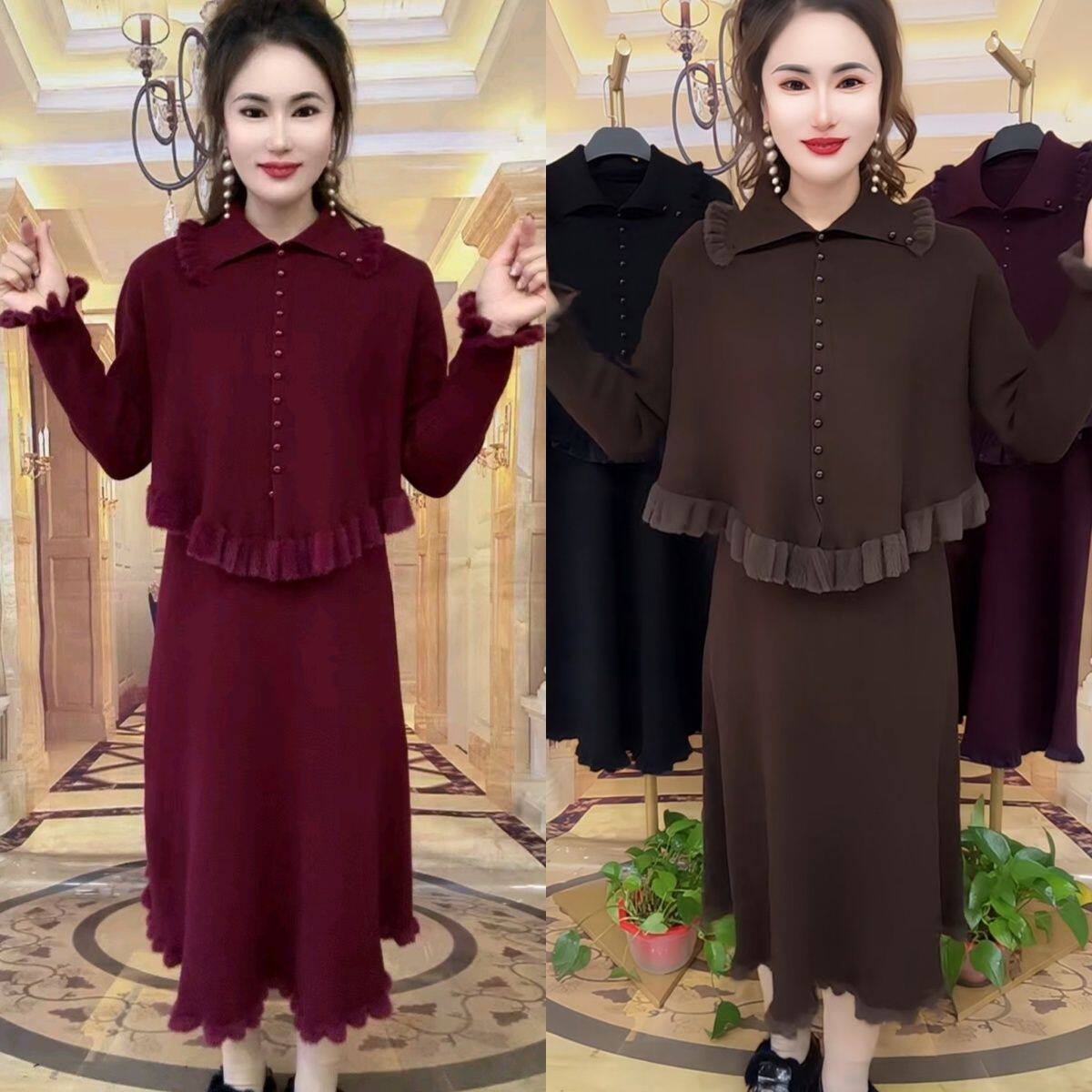 2026女装妈妈秋冬装洋气