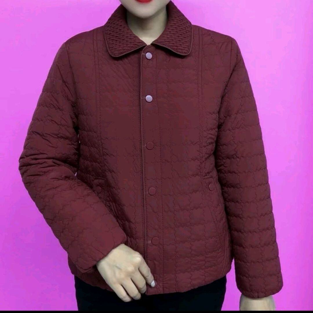 新款妈妈装秋冬季棉衣轻
