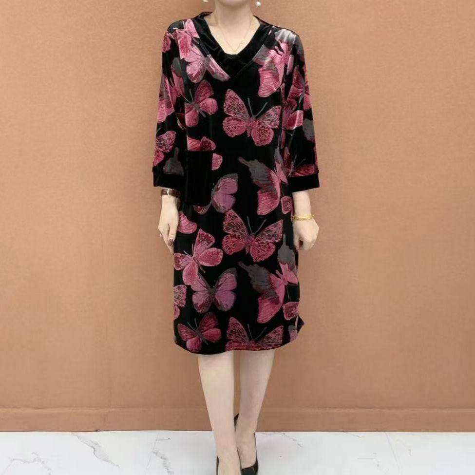 洋派百搭丝绒洋装显瘦优雅减龄,女装/女士精品,常规大码外套,淘宝优惠券,粉丝福利购,淘宝优惠卷