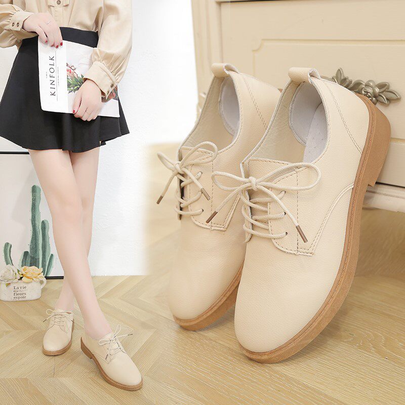ins Baby leather shoes 2021 Spring new pattern Versatile The increase in Women's Shoes Korean Edition ulzzang Harajuku leisure time Student shoesin the Women's Shoes, Low shoes  category - from Buy2taobao.com to provide professional Taobao agent buy service