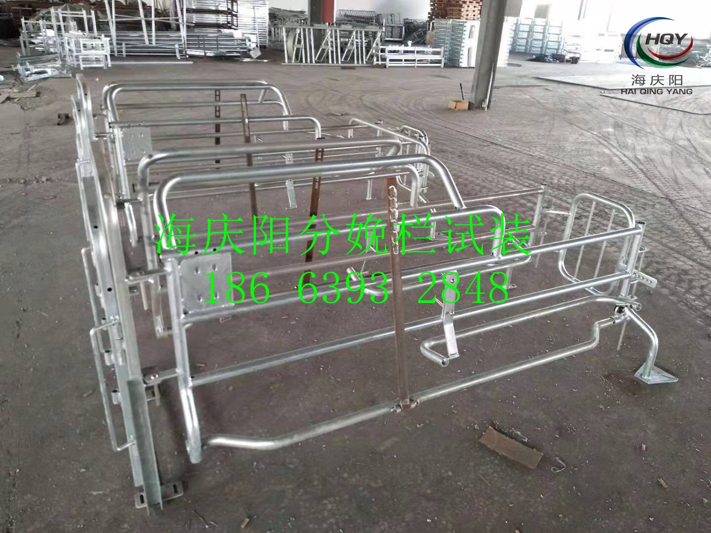 【促销】2.4*1.8米欧式母猪产床养猪设备整体热浸锌分娩栏猪栏