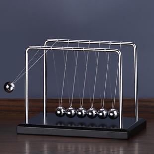 7球牛顿摆球物理金属非永动仪家居装饰品办公室桌面客厅减压摆件
