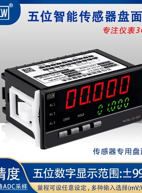 深圳创鸿SV-900五位传感器盘面表模拟量DC4-20MADC0-10V变频器表