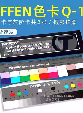 美国天芬TIFFENQ-13校色板